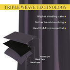 NICETOWN Bedroom Curtains Room Darkening Draperies - Image 4