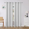 Joydeco Blackout Curtains 90 Inches Long 2 Panels Set, Thermal Insulated Long by JOYDECO