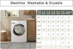 Washable Rugs 8x10 Area Rugs for Living Room, Rugs for Bedroom, Large Carpets - Image 9