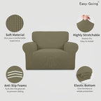 Easy-Going Stretch Oversized Chair Sofa Slipcover 1-Piece Couch Sofa Cover - Image 3