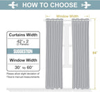 ChrisDowa Grommet Room Darkening Curtains - Image 5