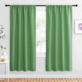 NICETOWN Blackout Curtains for Living Curtains, Froest Green, 2 Panels by NICETOWN