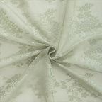 YJ YANJUN Vintage Lace Curtains 36 Inch Length-Victorian Floral Pattern Boho - Image 2