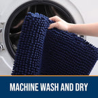 OLANLY Dog Door Mat for Muddy Paws 47x20, Absorbs Moisture and Dirt, Absorbent - Image 5