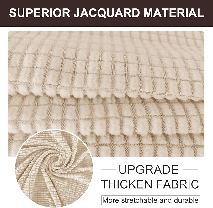 U-NICE HOME Stretch Couch Cover Sofa Cover Washable Sofa Slipcover Furniture - Image 4