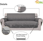 Easy-Going Oversized Chair Sofa Slipcover Reversible Sofa Cover Water Resistant - Image 3