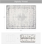 Washable Rugs 8x10 Area Rugs for Living Room, Rugs for Bedroom, Large Carpets - Image 2