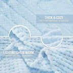 Exclusivo Mezcla Fleece Throw Blanket Extra Large, Super Soft and Warm Blankets - Image 4