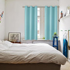 BGment Baby Blue Short Curtains - Image 2