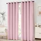 Yakamok Blackout Curtains Room Darkening Thermal Insulated Window Panels - Image 2