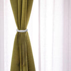 Ptwola 6 Pack Braided Curtain Tiebacks Boho Elegant Rustic Curtain Holdbacks - Image 7