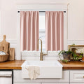 RYB HOME 100% Blackout Short Curtains by RYBHOME