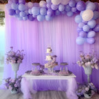Lavender Tulle Backdrop Curtains - Image 5