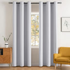 MIULEE Room Darkening Curtains, Thermal Insulated Drapes Solid Window Treatment by MIULEE
