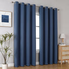 ChrisDowa Blackout Curtains 80 Inches Long 2 Panels Set - Image 5