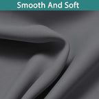 Yakamok 100% Blackout Thermal Insulated Grommet Curtains, Noise Reducing - Image 7