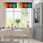 Emvency 4 Pack Valances Window Treatments - Image 2