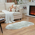 EasyJoy Ultra Soft Fluffy Shaggy Area Rug Faux Fur Rug Chair Cover Seat Pad by EasyJoy