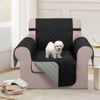 U-NICE HOME Reversible Oversized Chair Covers Quilted Water Repellent Pet - Image 2