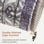 OPPODREAM Soft 6x9 Area Rugs, Washable Rug 6x9 - Image 4