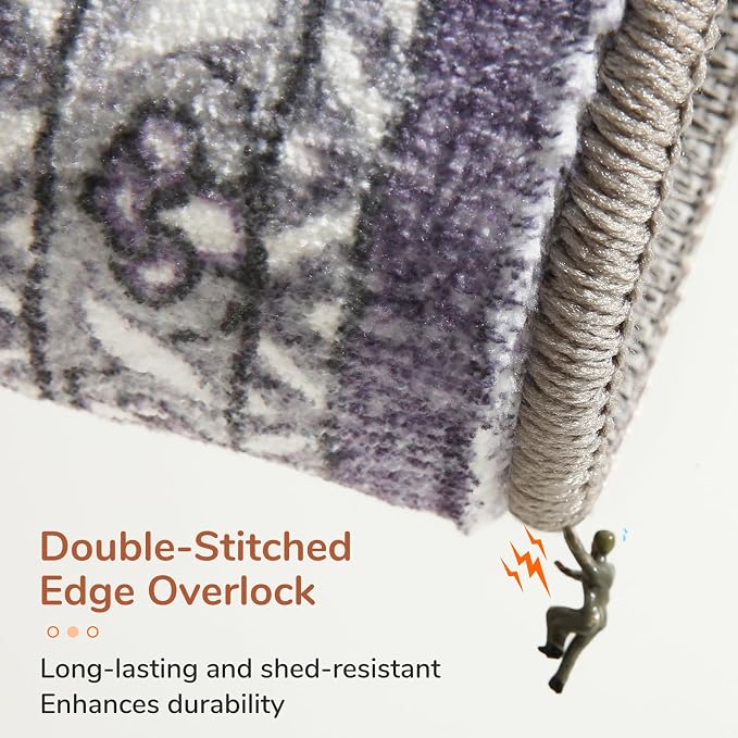 OPPODREAM Soft Area Rugs 5x7, 5x7 Washable Rug - Image 4