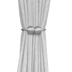 Melaluxe 2 Pack Magnetic Curtain Tiebacks, Decorative Curtain Holdbacks - Image 3