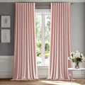 MIULEE Baby Pink Velvet Curtains 108 inches by MIULEE