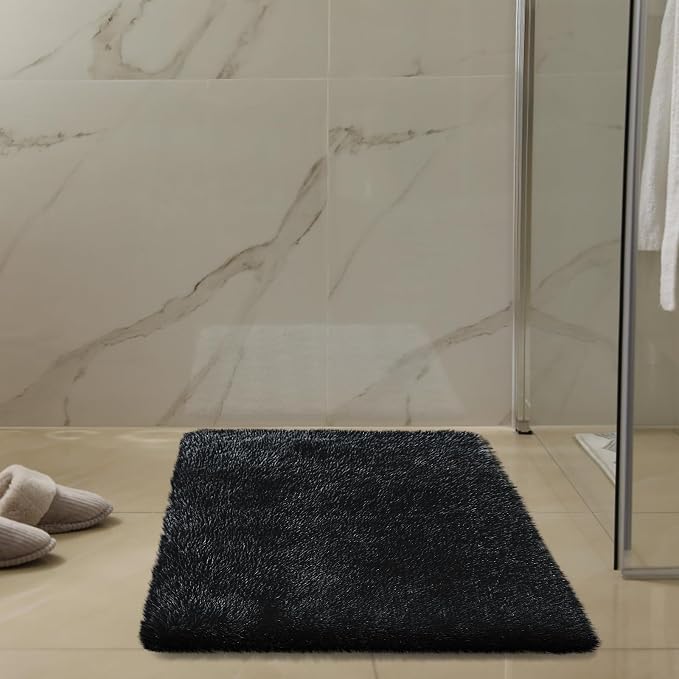 2x3 Fluffy Area Rugs for Bedroom Living Room, Small Soft Shag Fuzzy Rug - Image 7