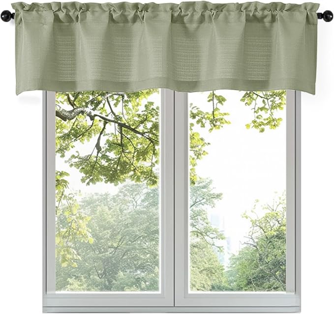 OWENIE Bob 1 PCS Light Green Valances by OWENIE