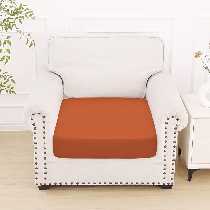 Smiry Printed Couch Cushion Covers, Stretch Soft Couch Covers - Image 5