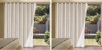 H.VERSAILTEX Linen Blackout Curtain Durable Thick Textured Linen Look 100% by HVERSAILTEX