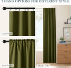 PONY DANCE Blackout Kitchen Curtains - Image 4
