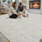 Rugs for Bedroom 4x6, Alfombras para Salas Shag Large Plush Soft Area Rug - Image 7