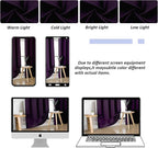 Simplebrand Ava BlackBerry Blackout Curtains - Image 9