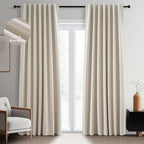 Topfinel Blackout Curtains for Bedroom 96 Inch Long by Topfinel