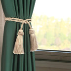 Fenghuangwu Curtain Tiebacks Handmade Decorative Curtain Holdbacks Rope - Image 4