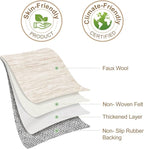 Nakagishi 6X9 Area Rugs Living Room: Washable Large Vintage Rug Neutral - Image 9