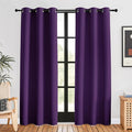 NICETOWN Blackout Curtains for Bedroom, Royal Purple, 42 W by 80 L, Thermal by NICETOWN