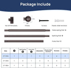 ENJOYBASICS No Drill Curtain Rods - Image 7
