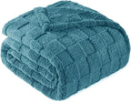 Exclusivo Mezcla Queen Size Flannel Fleece Blanket, Super Soft and Warm by ExclusivoMezcla