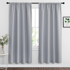 RYB HOME Blackout Curtains for Bedroom Living Room 72 inches Long, Thermal by RYBHOME