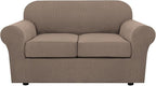 H.VERSAILTEX 3 Piece Stretch Sofa Covers by HVERSAILTEX