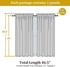 OWENIE Lime Kitchen Sheer Curtains - Image 2