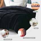 Exclusivo Mezcla Fleece Queen Size Blanket - Image 3