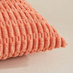 Fancy Homi 4 Packs Boho Coral Decorative Throw Pillow Covers 18x18 Inch - Image 4