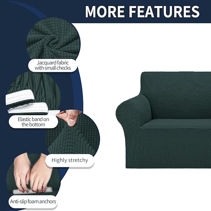 Cupuamon 2026 New Stretch Sofa Slipcovers Couch Cover - Image 4