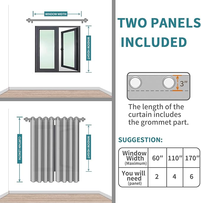 BGment Blackout Curtains - Image 7