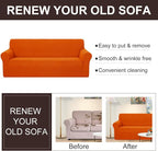 U-NICE HOME Oversized Stretch Loveseat Couch Cover Sofa Covers Washable Sofa - Image 5