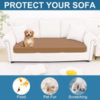 Smiry Printed Couch Cushion Covers, Stretch Soft Couch Covers - Image 7