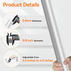 Curtain Rod Set for Windows 28 to 60 Inch - Image 3
